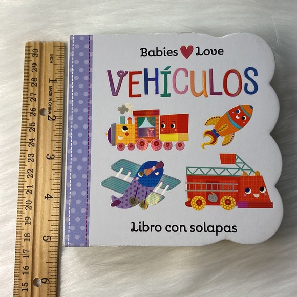 Lift the Flaps Baby Board Books in Spanish Primeras Palabras & Vehiculos - Picture 11 of 15